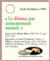 le divorce par consentement mutuel dissertation